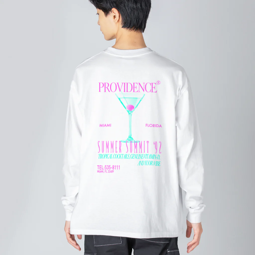 PROVIDENCE SAUCE Co., Ltdのプロビデンス　サマーサミット　'92 ビッグシルエットロングスリーブTシャツ