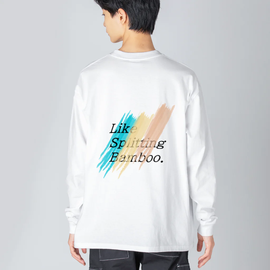 oolong_maskのBamboo Resilience ビッグシルエットロングスリーブTシャツ