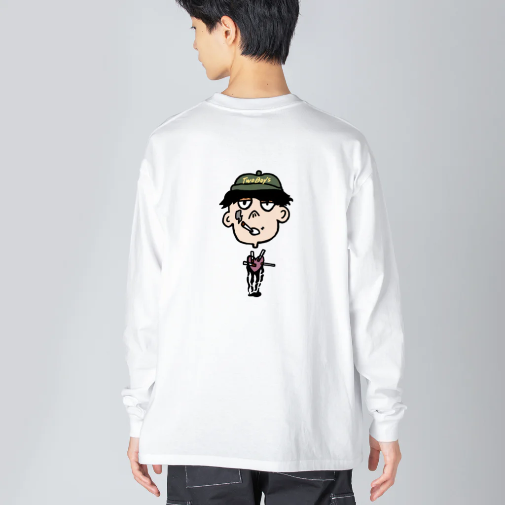 Two Boy’sのTwo Boy’s official グッズ ビッグシルエットロングスリーブTシャツ