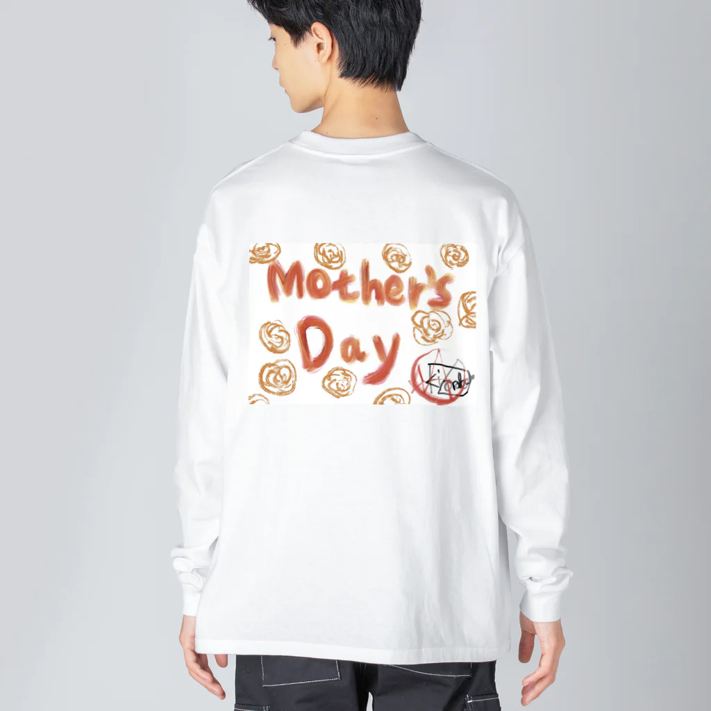 AkironBoy's_ShopのHAHANOHI=Mother’sDay Part-1 ビッグシルエットロングスリーブTシャツ