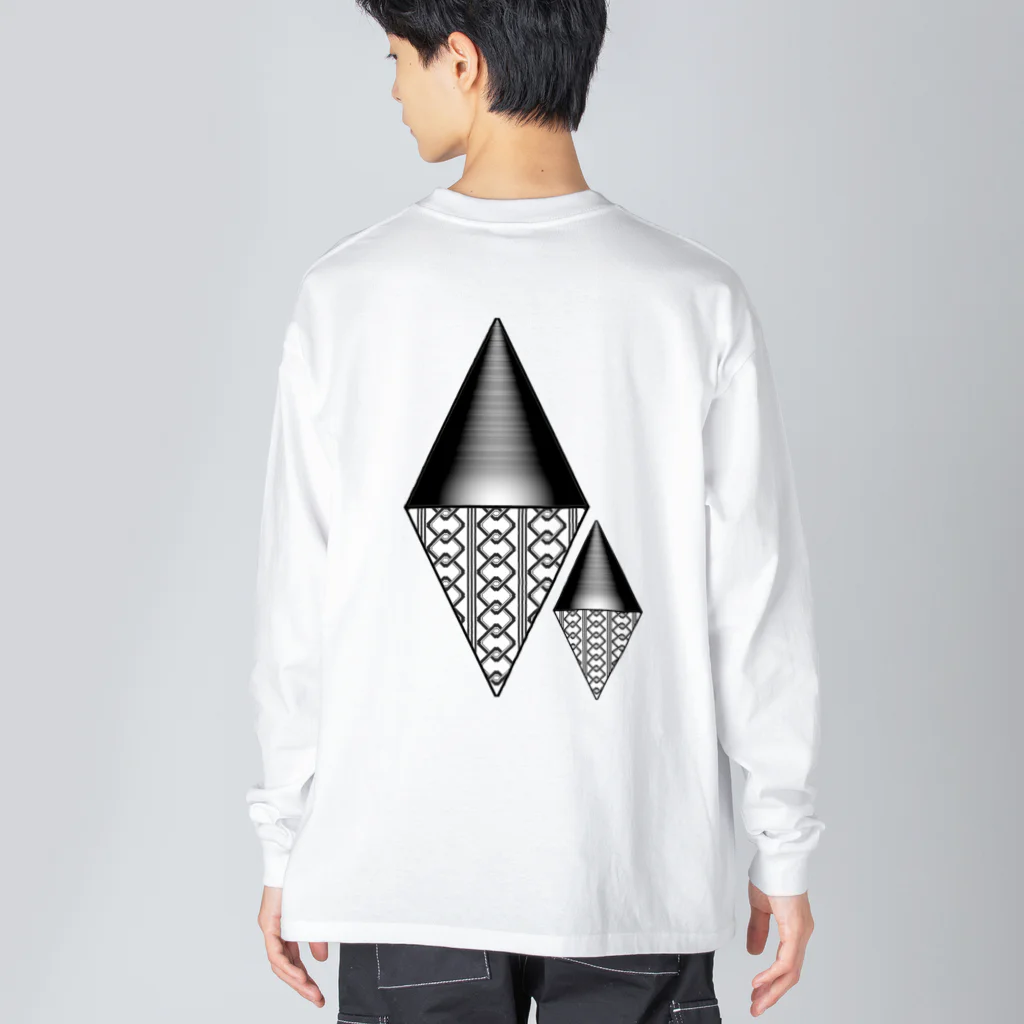 RMk→D (アールエムケード)の吉原柄　α Big Long Sleeve T-Shirt