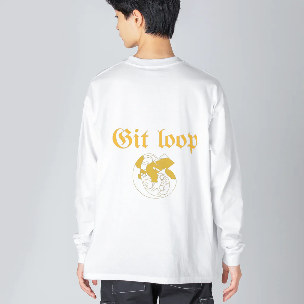 Git loopのGit loop ビッグシルエットロングスリーブTシャツ