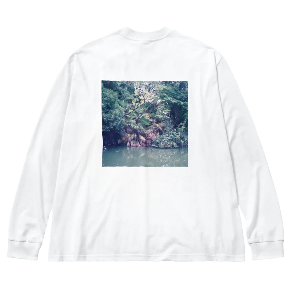 plantsandtokyoの Cycad｜ZENPUKUJI PARK Big Long Sleeve T-Shirt