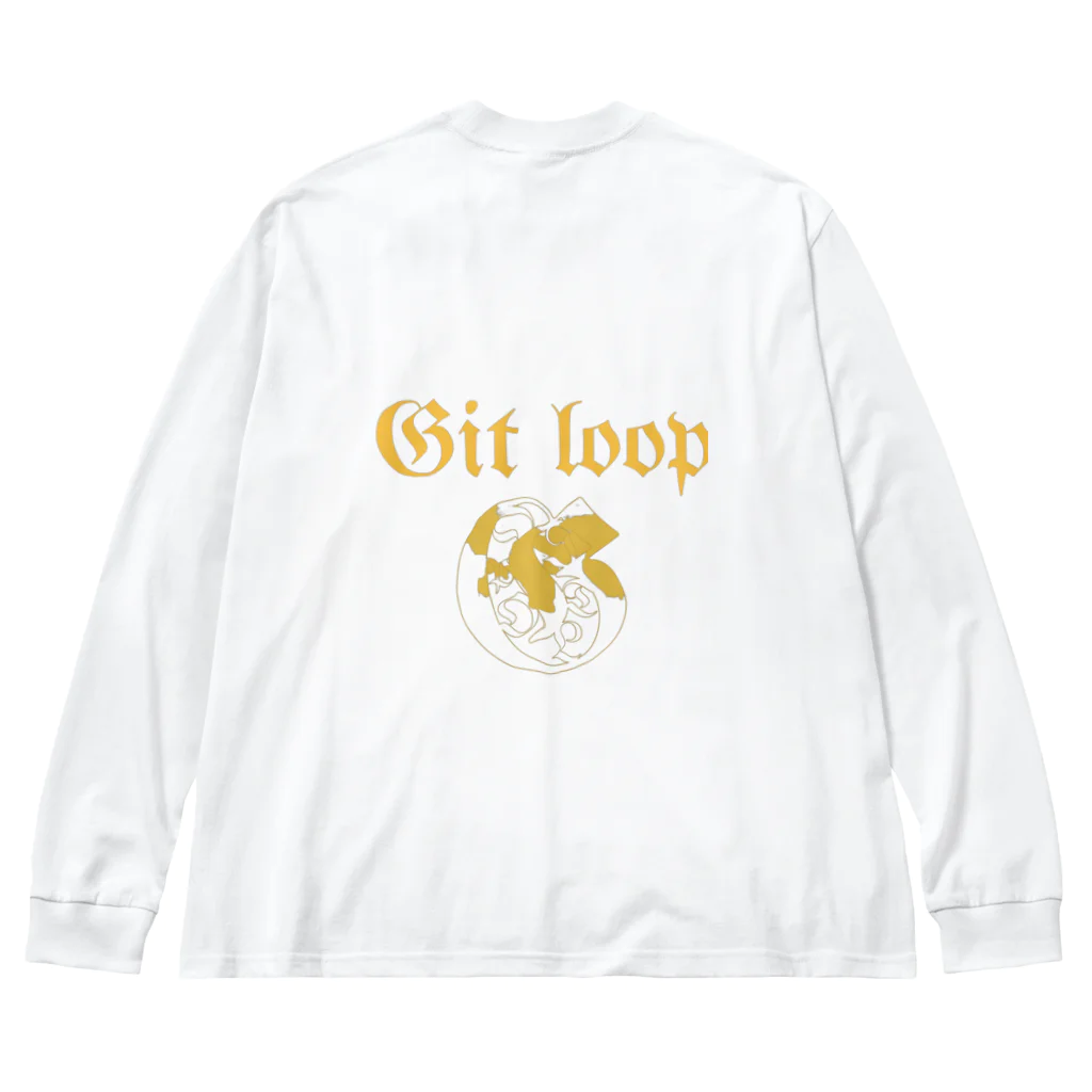 Git loopのGit loop ビッグシルエットロングスリーブTシャツ