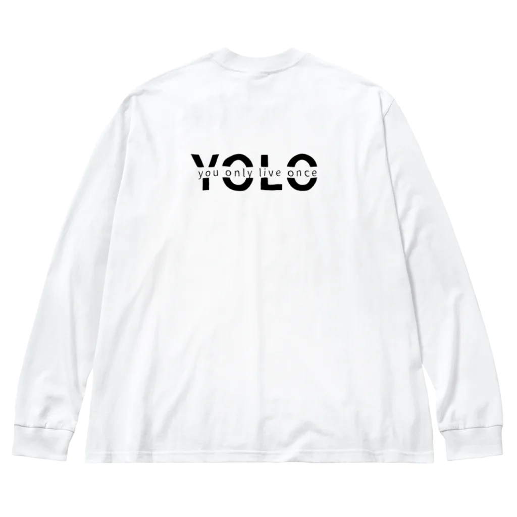 shutoのyou only live once ビッグシルエットロングスリーブTシャツ