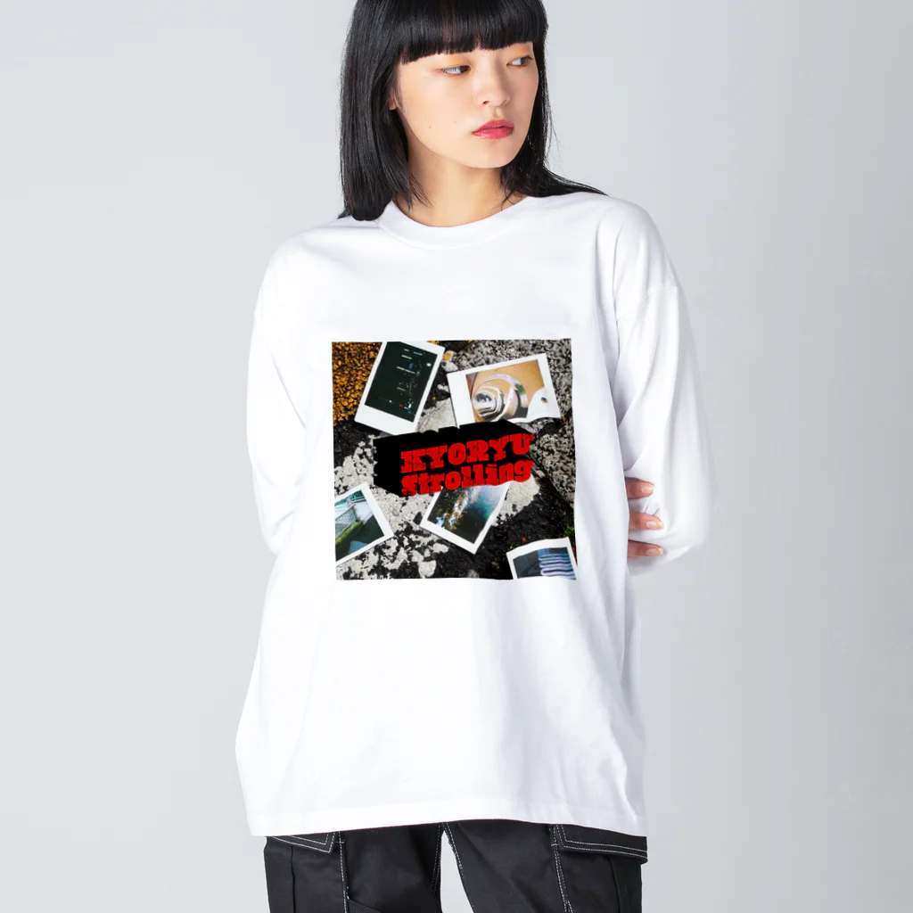 KYORYU Japan のStrolling Big Long Sleeve T-Shirt