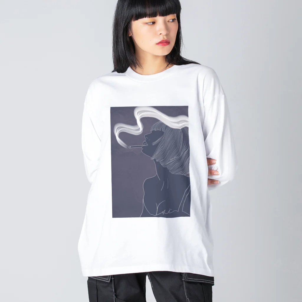 xx_ai-sha___のTake a break... Big Long Sleeve T-Shirt