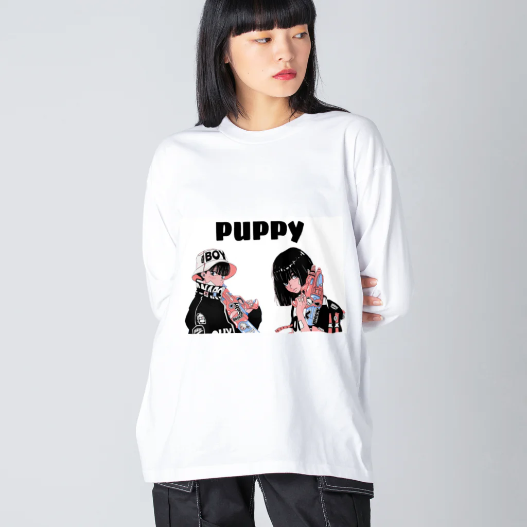 Puppy のPuppy  Big Long Sleeve T-Shirt