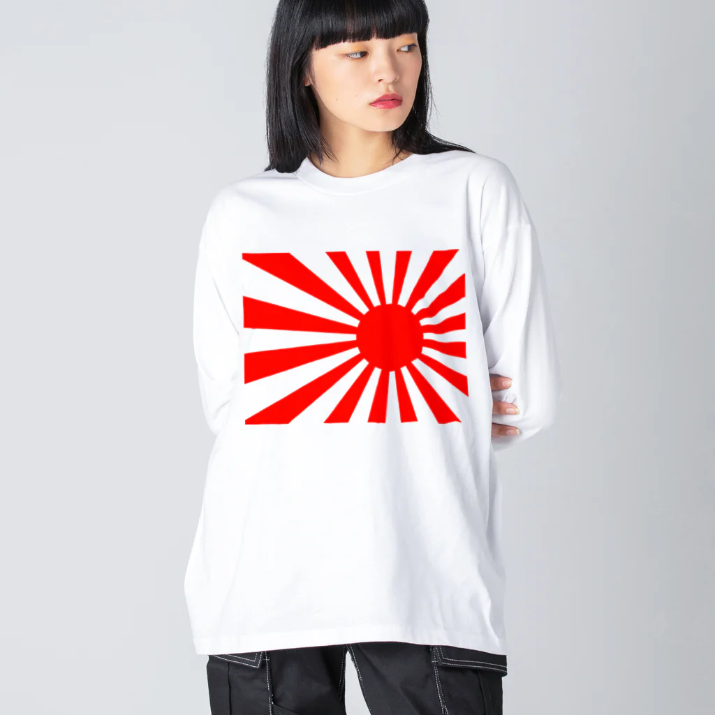 旭日ショップの【一番人気！！】旭日旗グッズ Big Long Sleeve T-Shirt