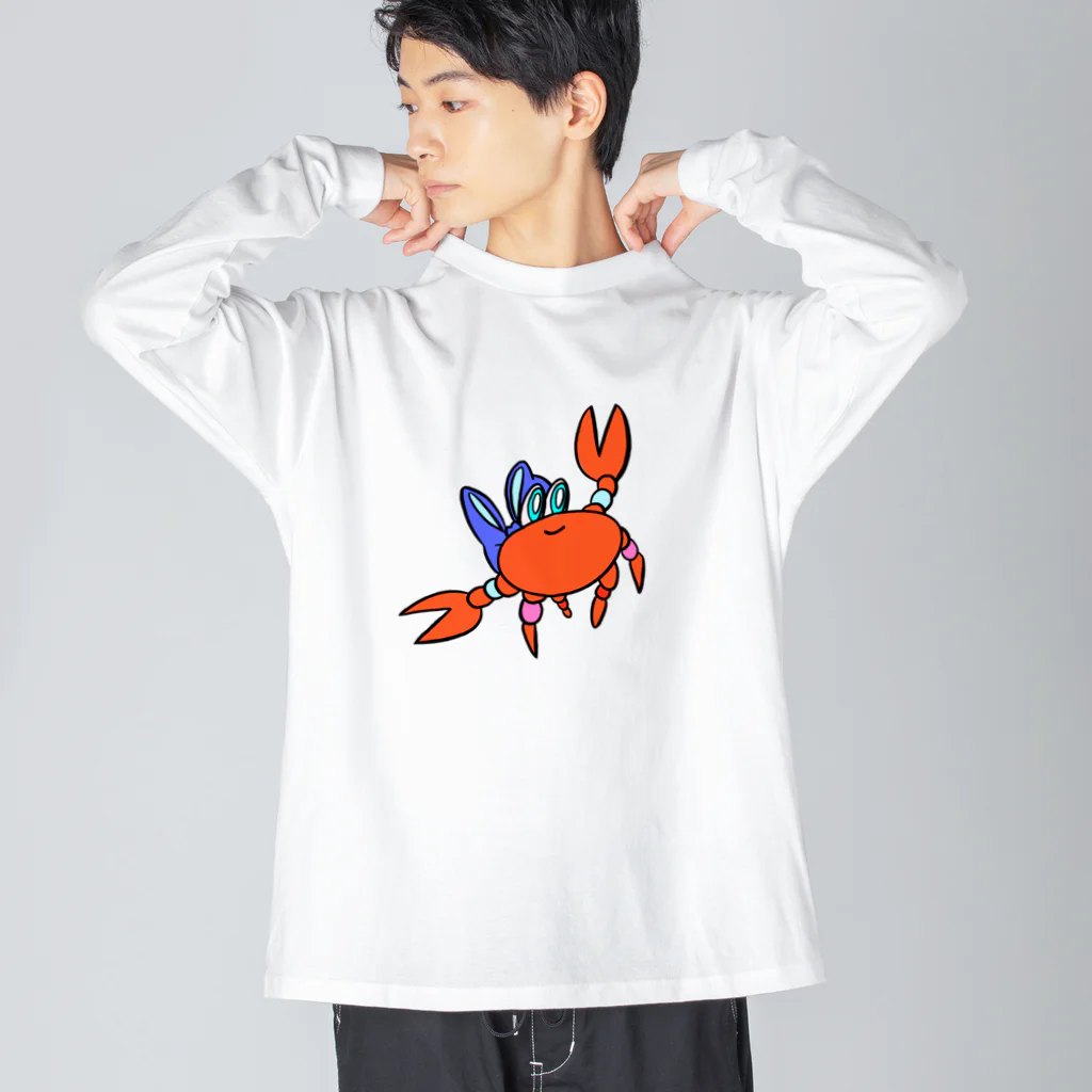 IKUYOのカ子ちゃま ビッグシルエットロングスリーブTシャツ