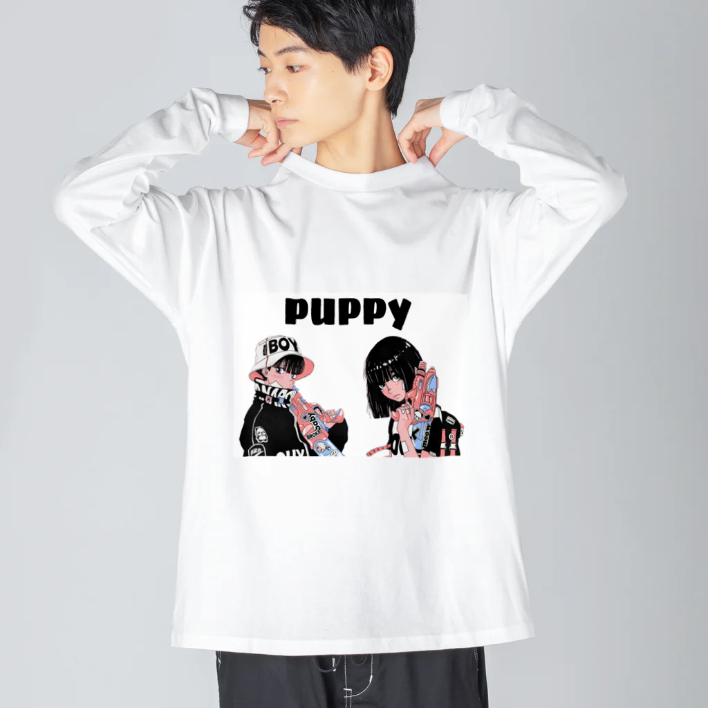 Puppy のPuppy  Big Long Sleeve T-Shirt