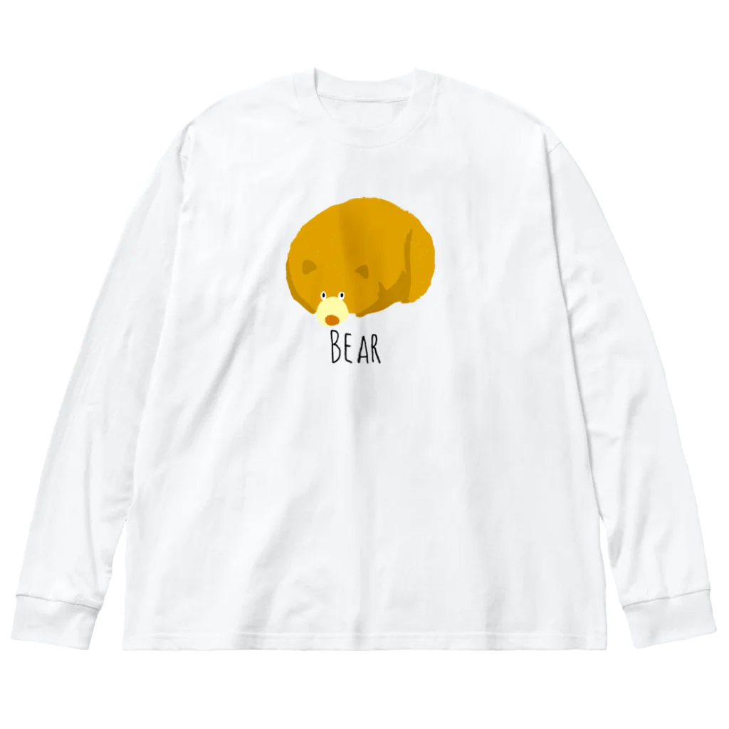 ねこのねごとのボクはくま Big Long Sleeve T-Shirt