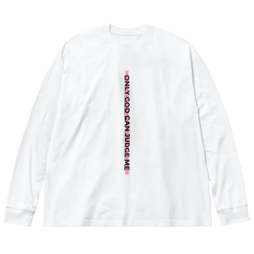 NIDOMISUS【ニドミサス】のOnly god can judge me 2 Big Long Sleeve T-Shirt