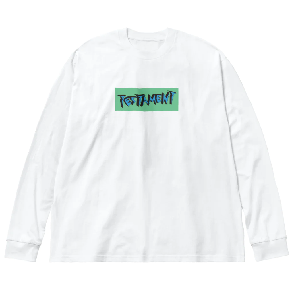 TESTAMENTのTESTAMENT BOX  Logo　 ビッグシルエットロングスリーブTシャツ