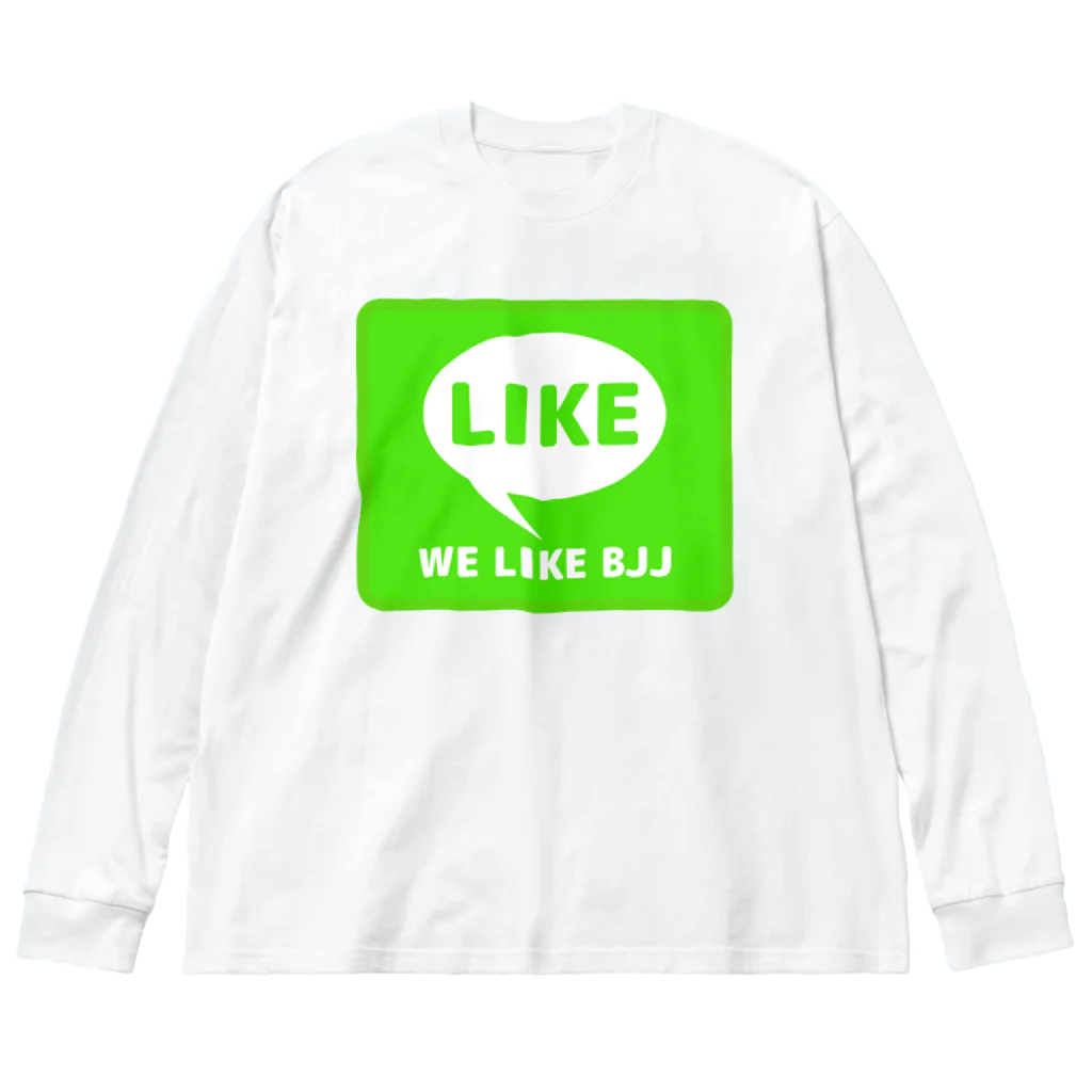 JIU(ジウ)ブラジリアン柔術TシャツのLIKE ビッグシルエットロングスリーブTシャツ