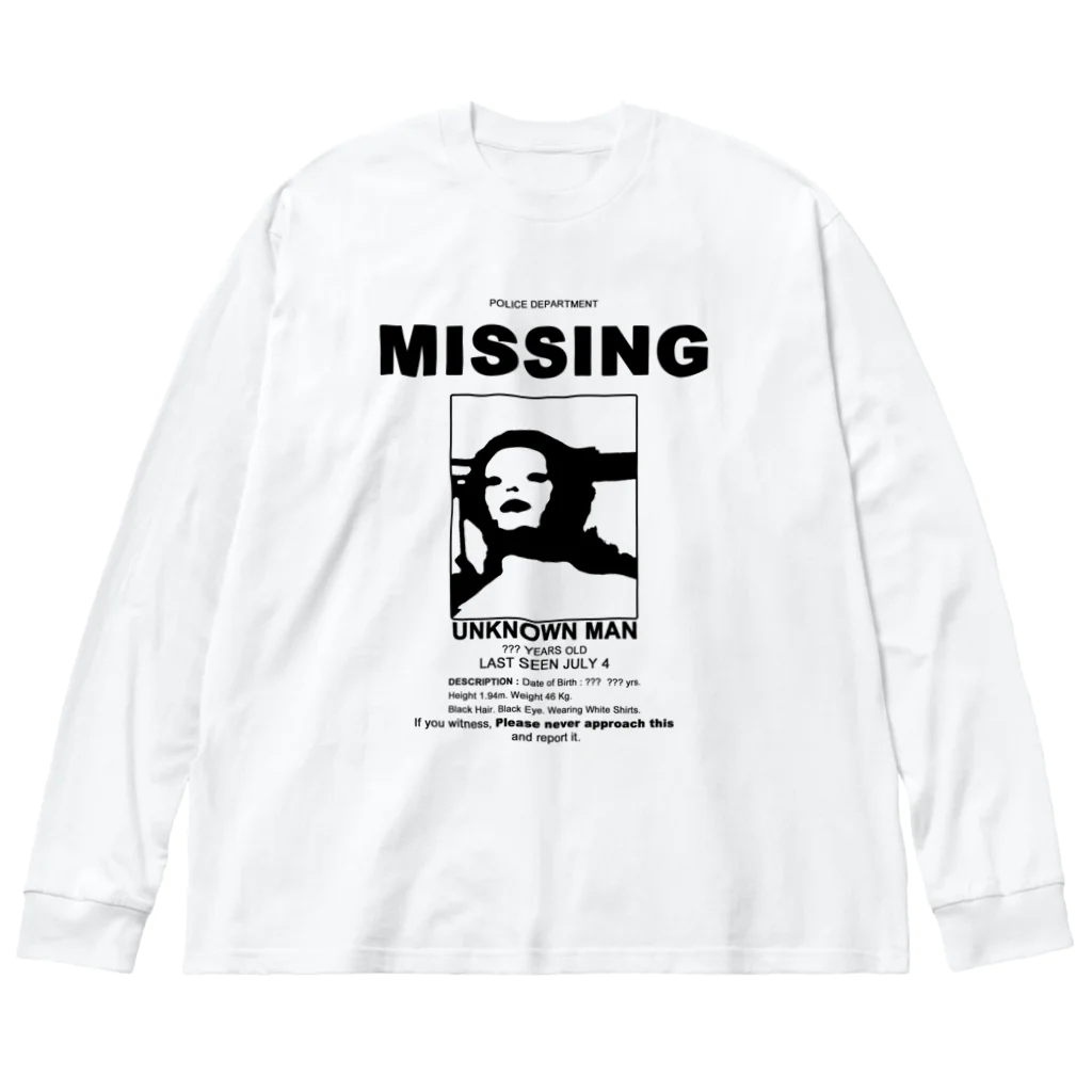 SOPHIE-JOHNのMISSING  Big Long Sleeve T-Shirt