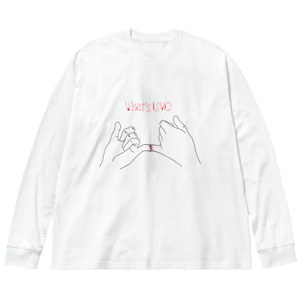 lovey-doveyの愛って何？ Big Long Sleeve T-Shirt