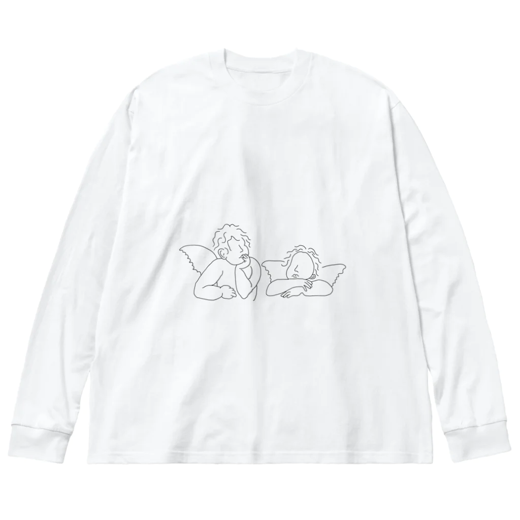 meMEmeのサイゼのやつ ビッグシルエットロングスリーブTシャツ