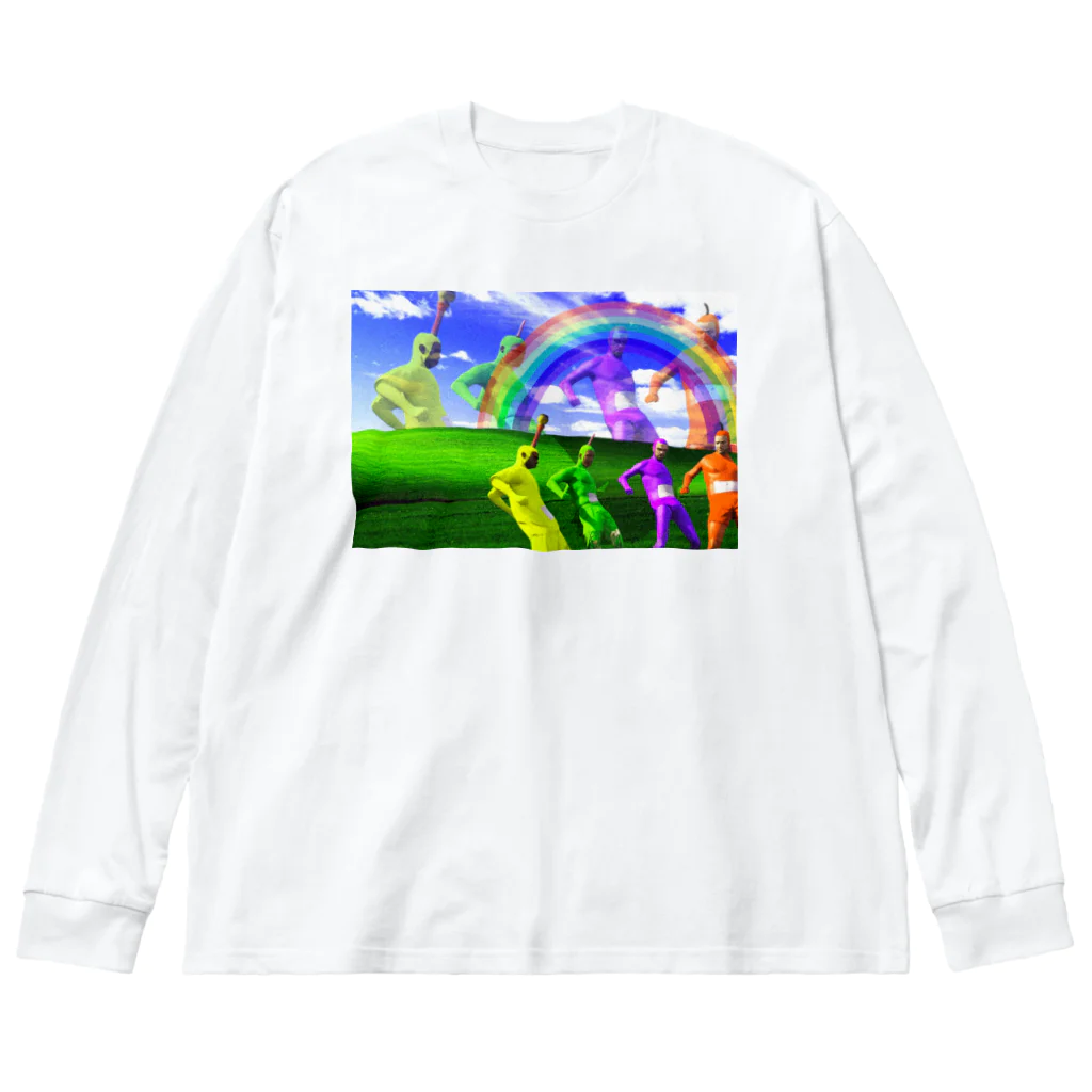 HardyBgoodeのTELETUBIES Big Long Sleeve T-Shirt