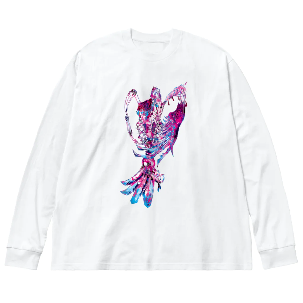 SHIONｴｽｴｲﾁｱｲｵｰｴﾇの不死鳥 Big Long Sleeve T-Shirt