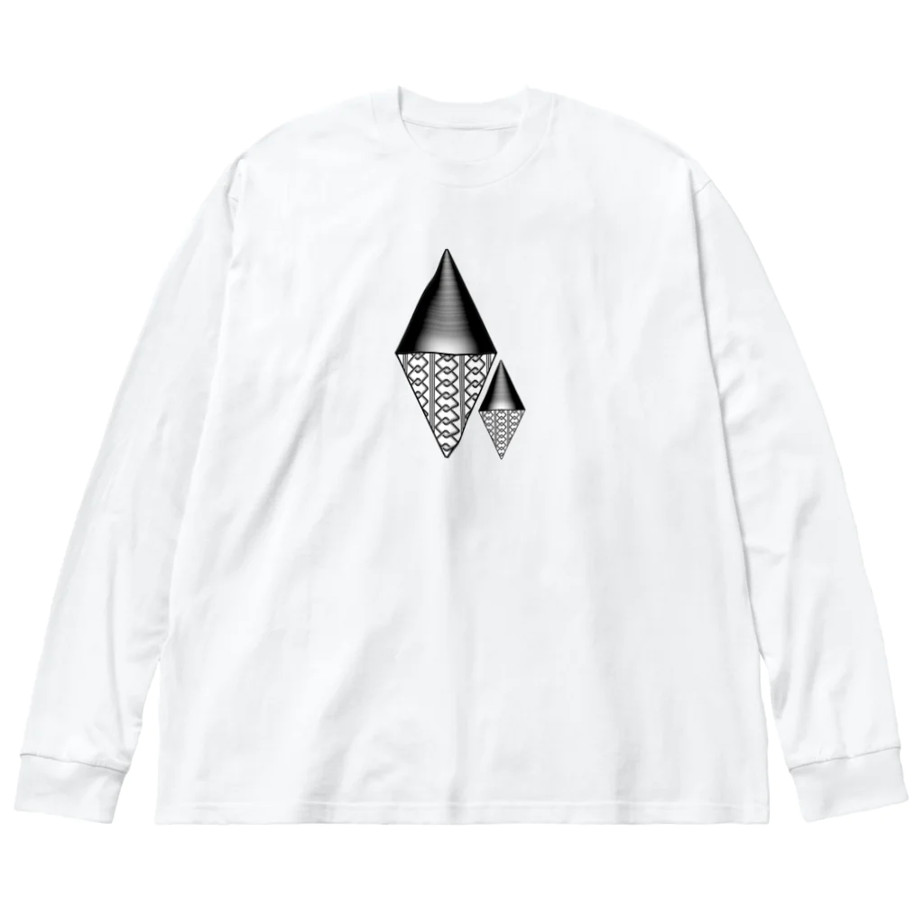 RMk→D (アールエムケード)の吉原柄　α Big Long Sleeve T-Shirt