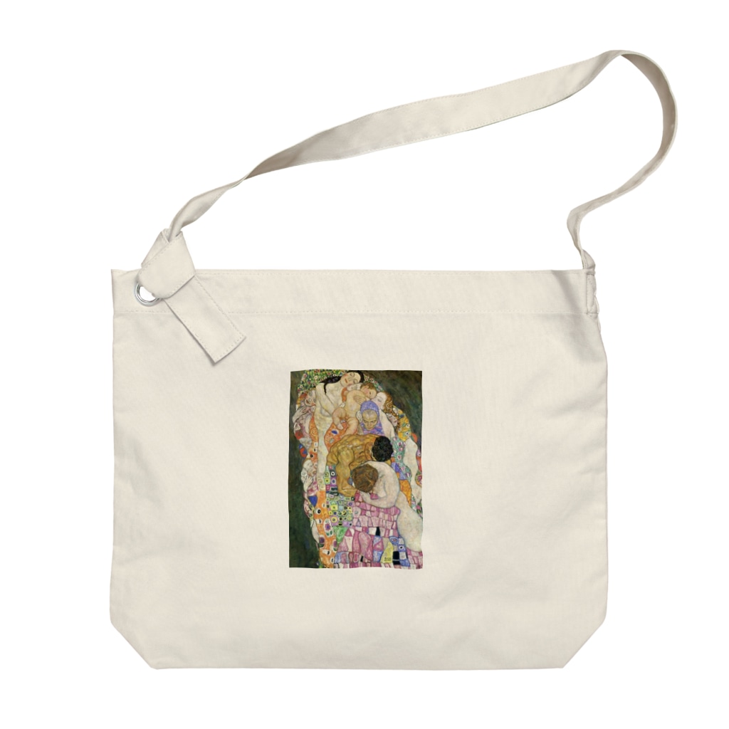 Art Baseのグスタフ・クリムト / 1916 / Death and life / Gustav Klimt  Big Shoulder Bag