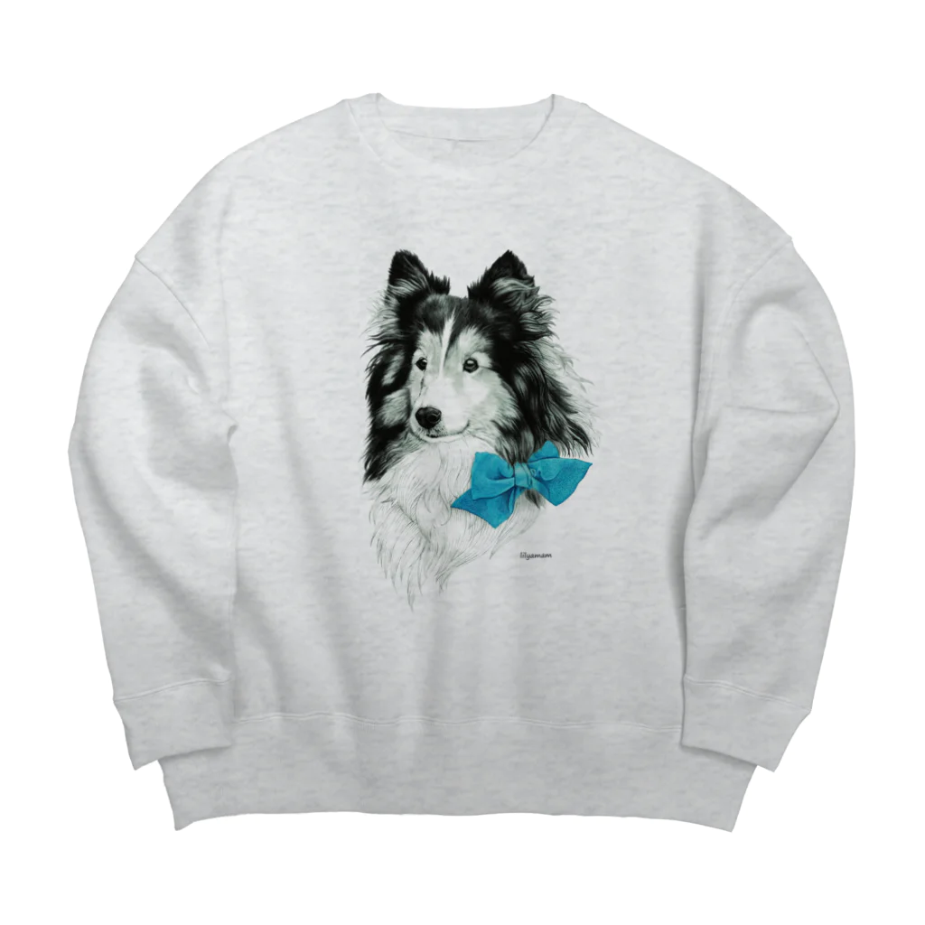 lilyamamのシェルティ Big Crew Neck Sweatshirt