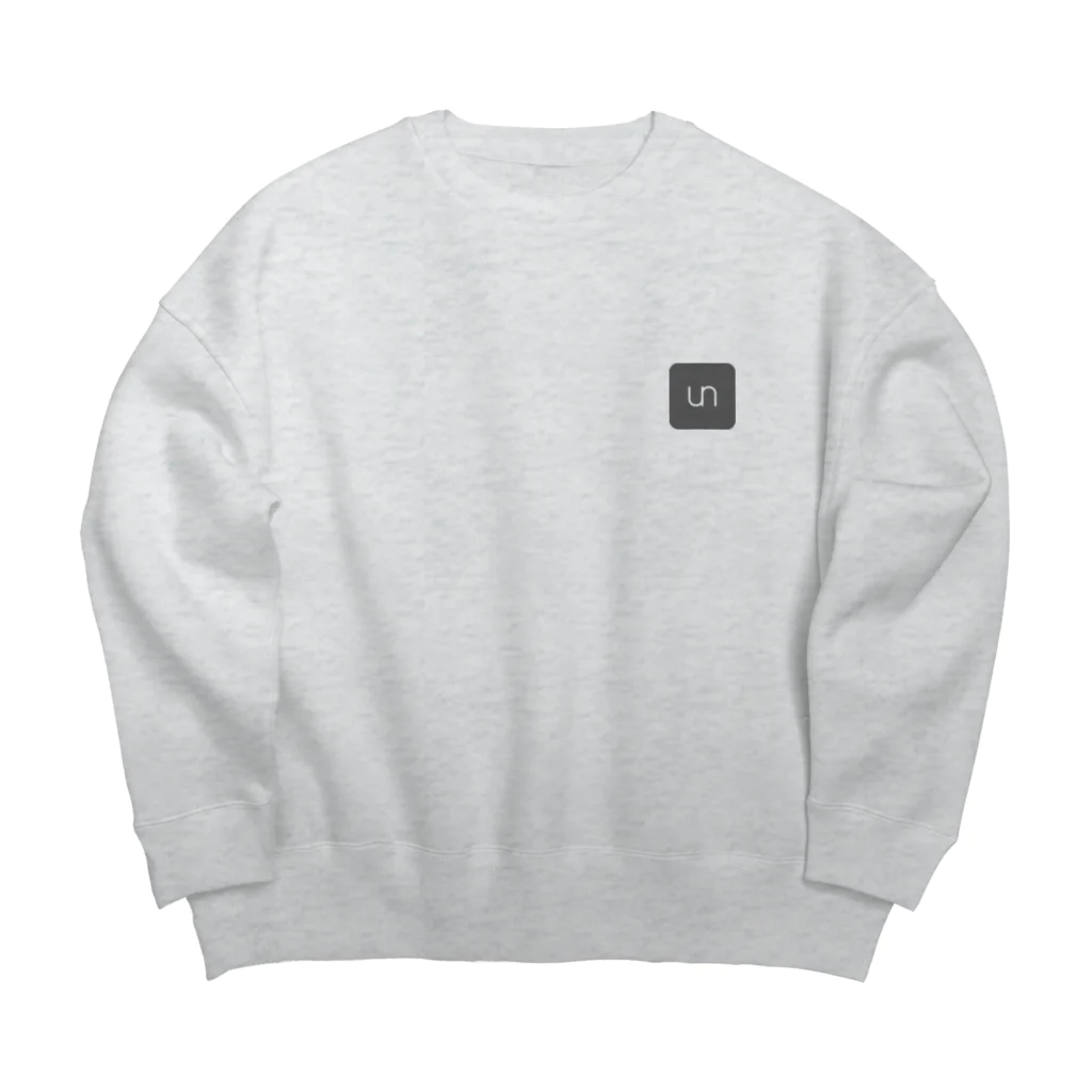 alterOvOの架空ロゴ Big Crew Neck Sweatshirt