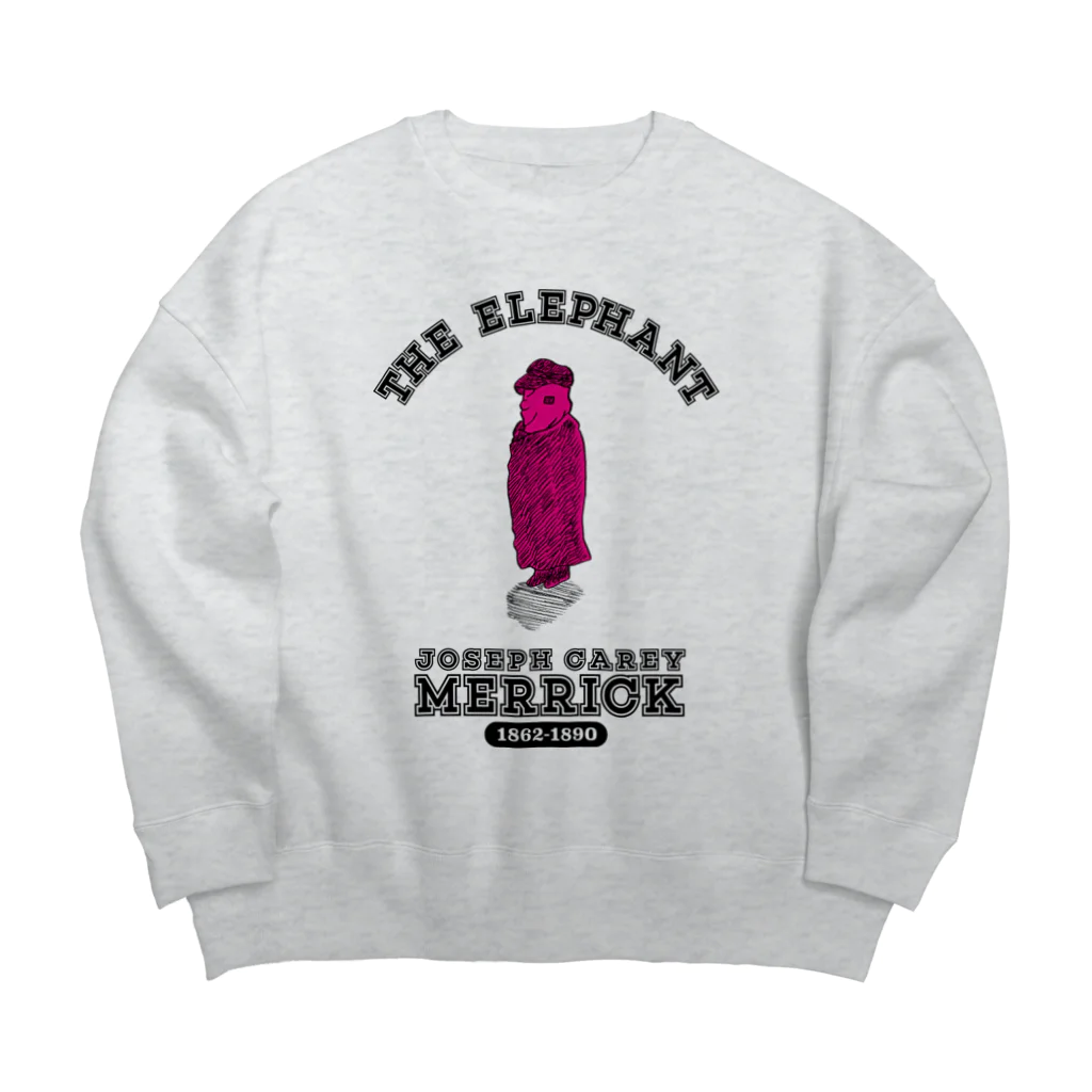 stereovisionのジョゼフ・メリック Big Crew Neck Sweatshirt