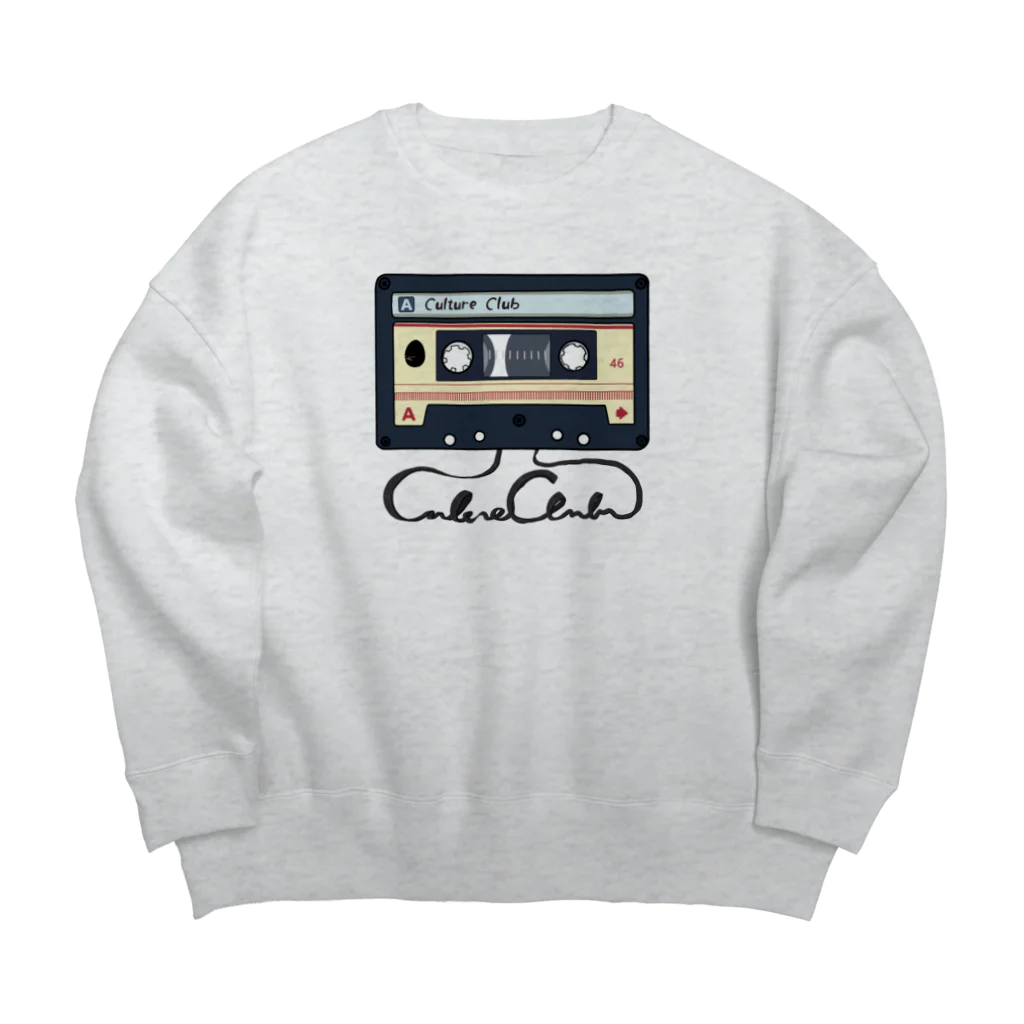 Culture Clubの[ Culture Club ] CASSETTE TAPE OVERSIZED SWEAT SHIRT① ビッグシルエットスウェット