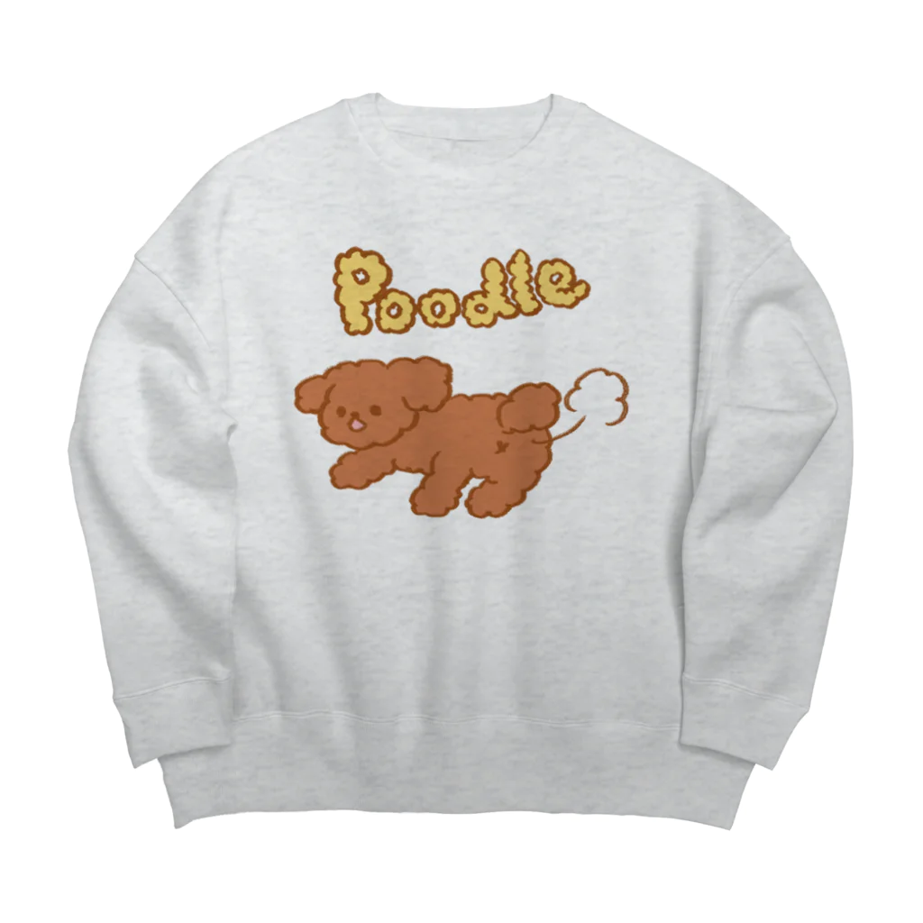 7kuma工房のおならぷ〜ドル Big Crew Neck Sweatshirt