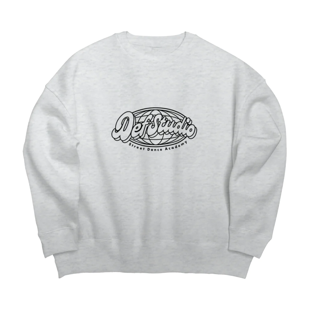 Def StudioのDef Studio LOGO Goods モノクロ Big Crew Neck Sweatshirt