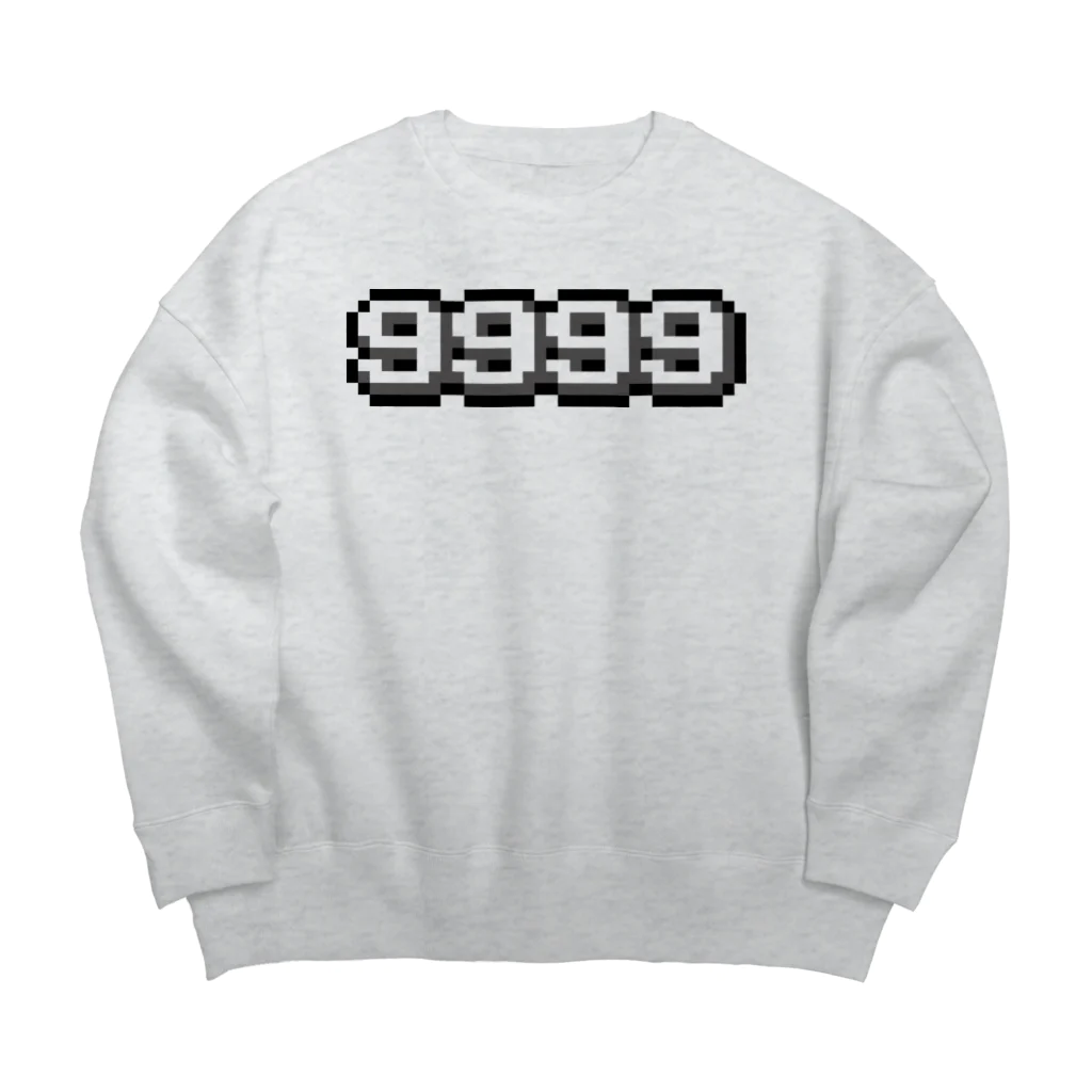 semioticaのゲームのHP的な何か（カンスト） Big Crew Neck Sweatshirt