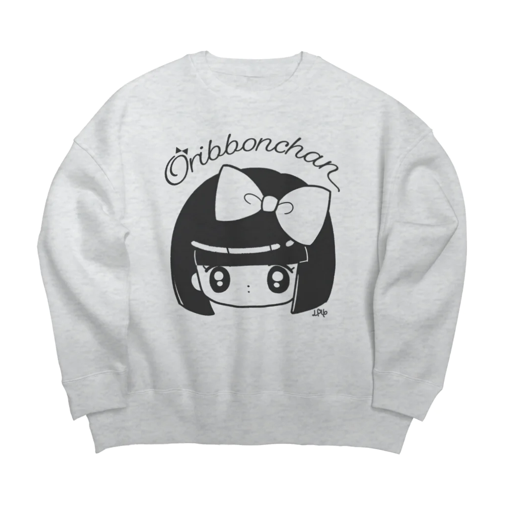 黒川リリーのORIBBONCHAN Big Crew Neck Sweatshirt