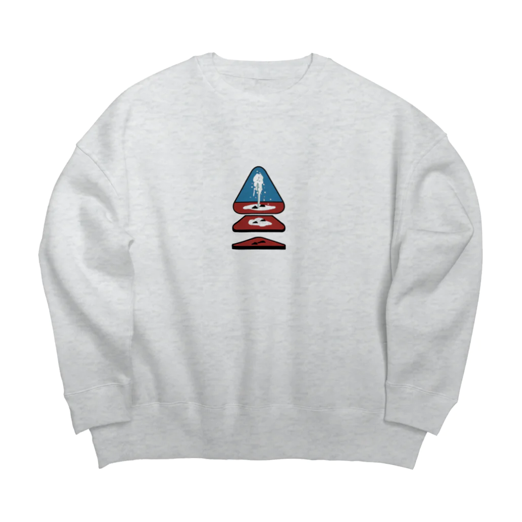 REBELの間歇泉 Big Crew Neck Sweatshirt