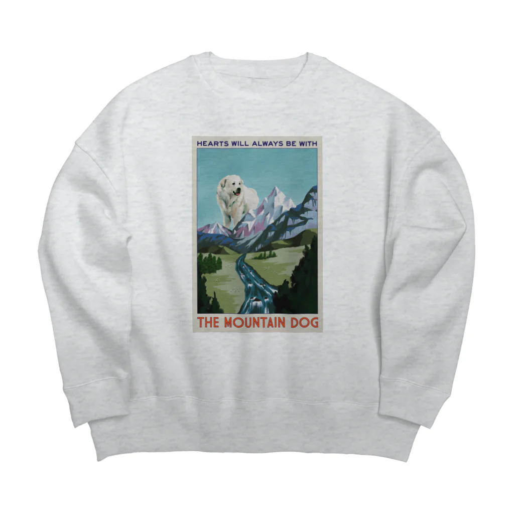 OOKIIINUのTHE MOUNTAIN DOG Big Crew Neck Sweatshirt