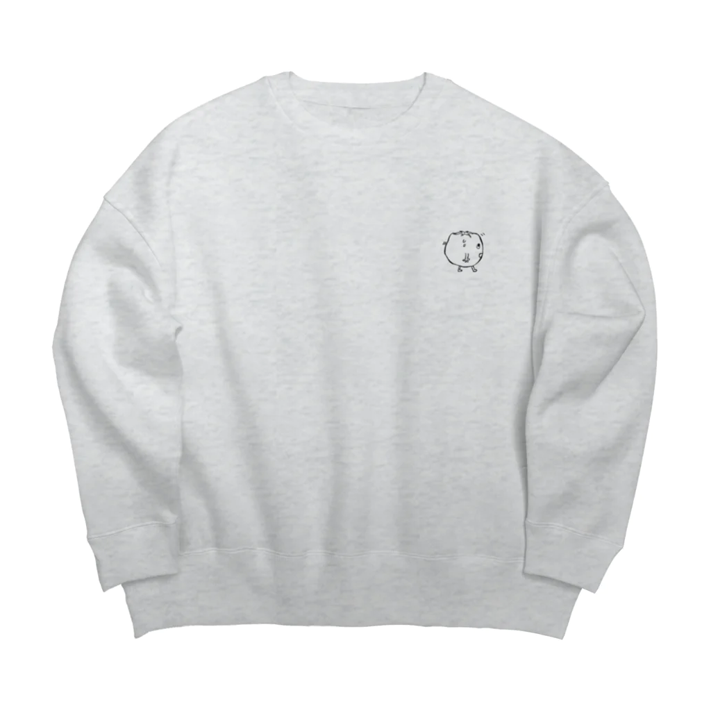 ばなちゃんのtomato chan Big Crew Neck Sweatshirt