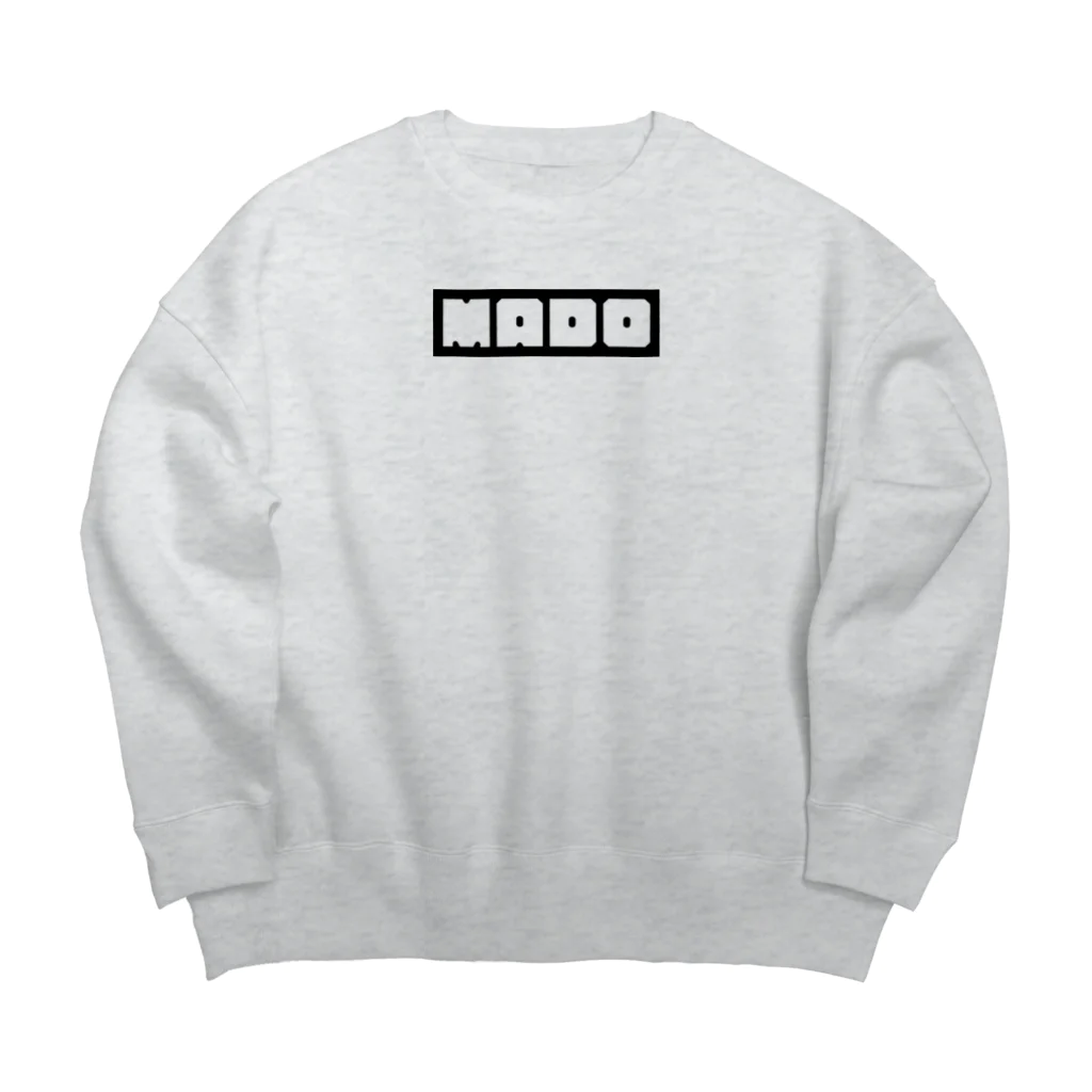 Madochan!!の大きなまどスエット Big Crew Neck Sweatshirt