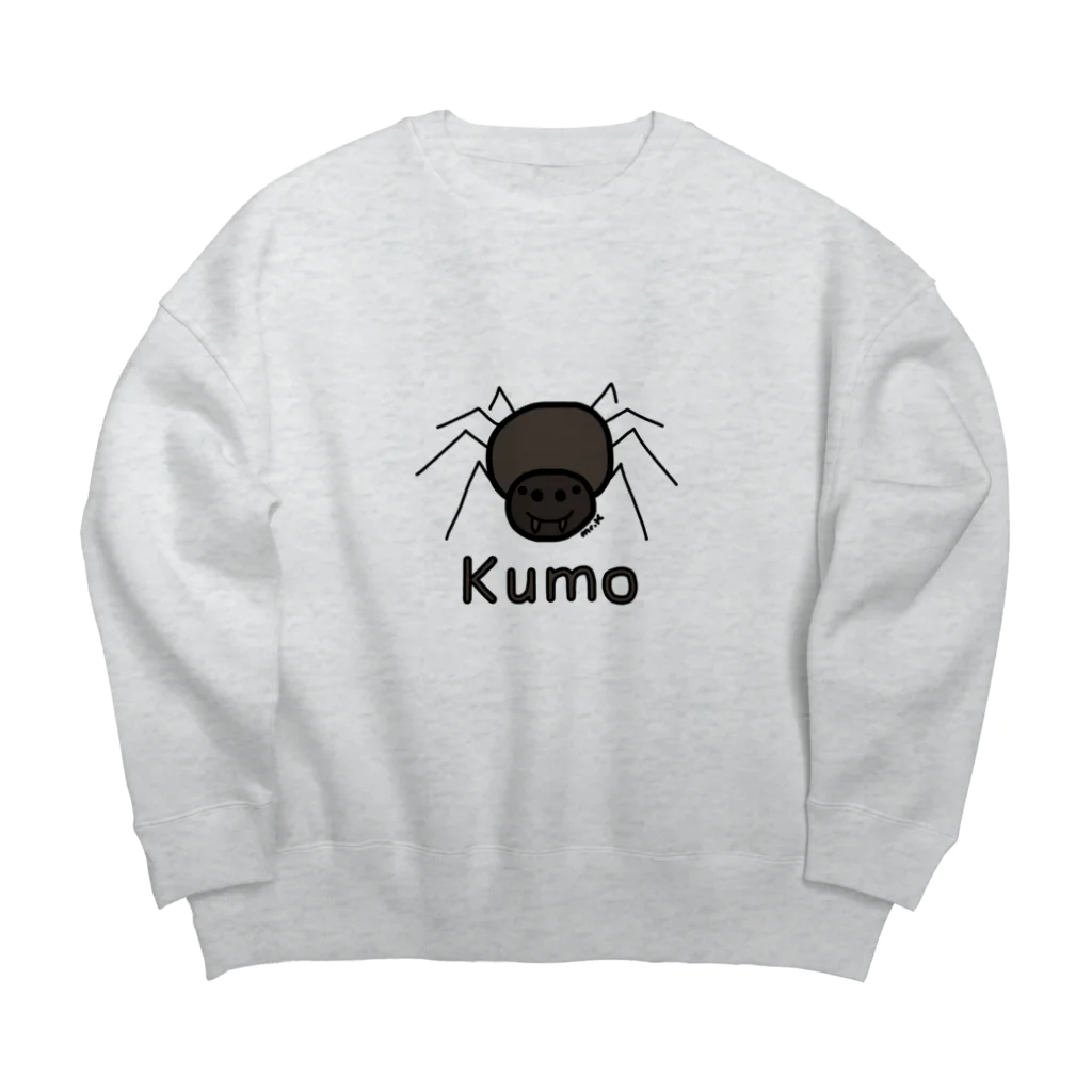 MrKShirtsのKumo (クモ) 色デザイン ビッグシルエットスウェット