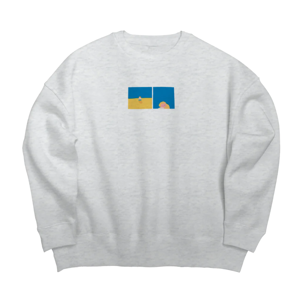 ウクライナ支援　有志チャリティーグッズ販売中のMinami Kitabayashi 4 Big Crew Neck Sweatshirt