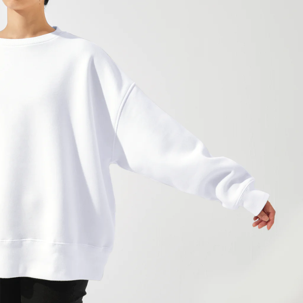 ヤママユ(ヤママユ・ペンギイナ)のうさぺん。 Big Crew Neck Sweatshirt :shoulder drop