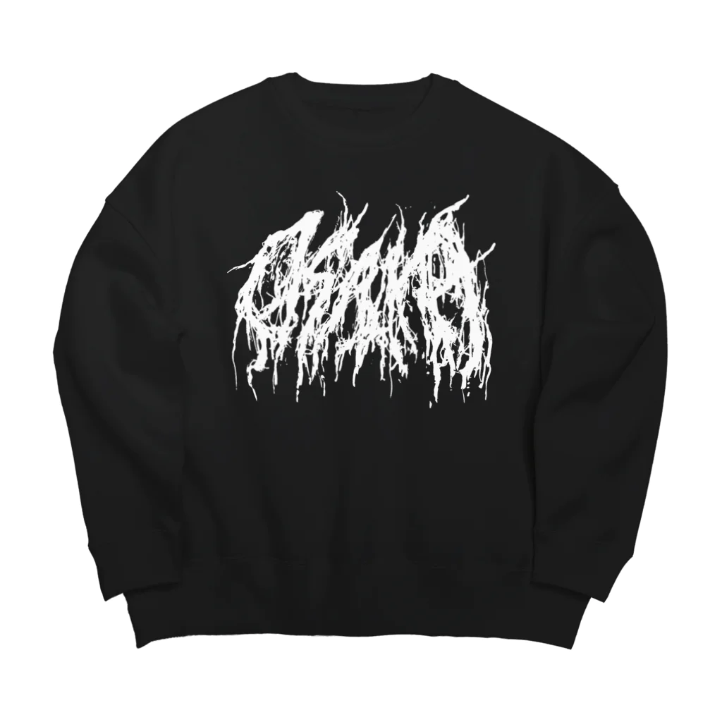 Toshihiro Egawa Artのデスメタル大阪/DEATH METAL OSAKA Big Crew Neck Sweatshirt