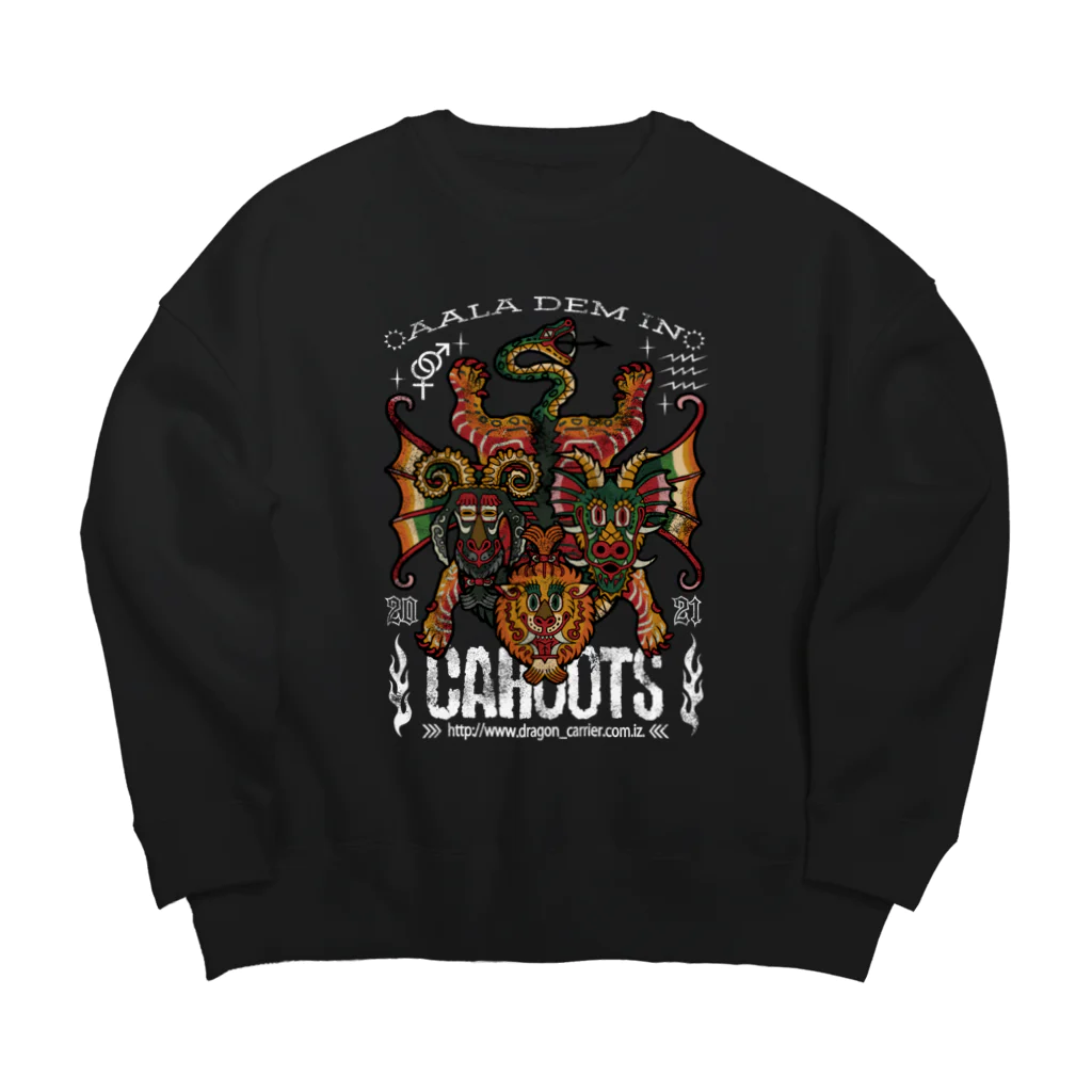 IZ_WORKSのAALA DEM IN CAHOOTS Big Crew Neck Sweatshirt