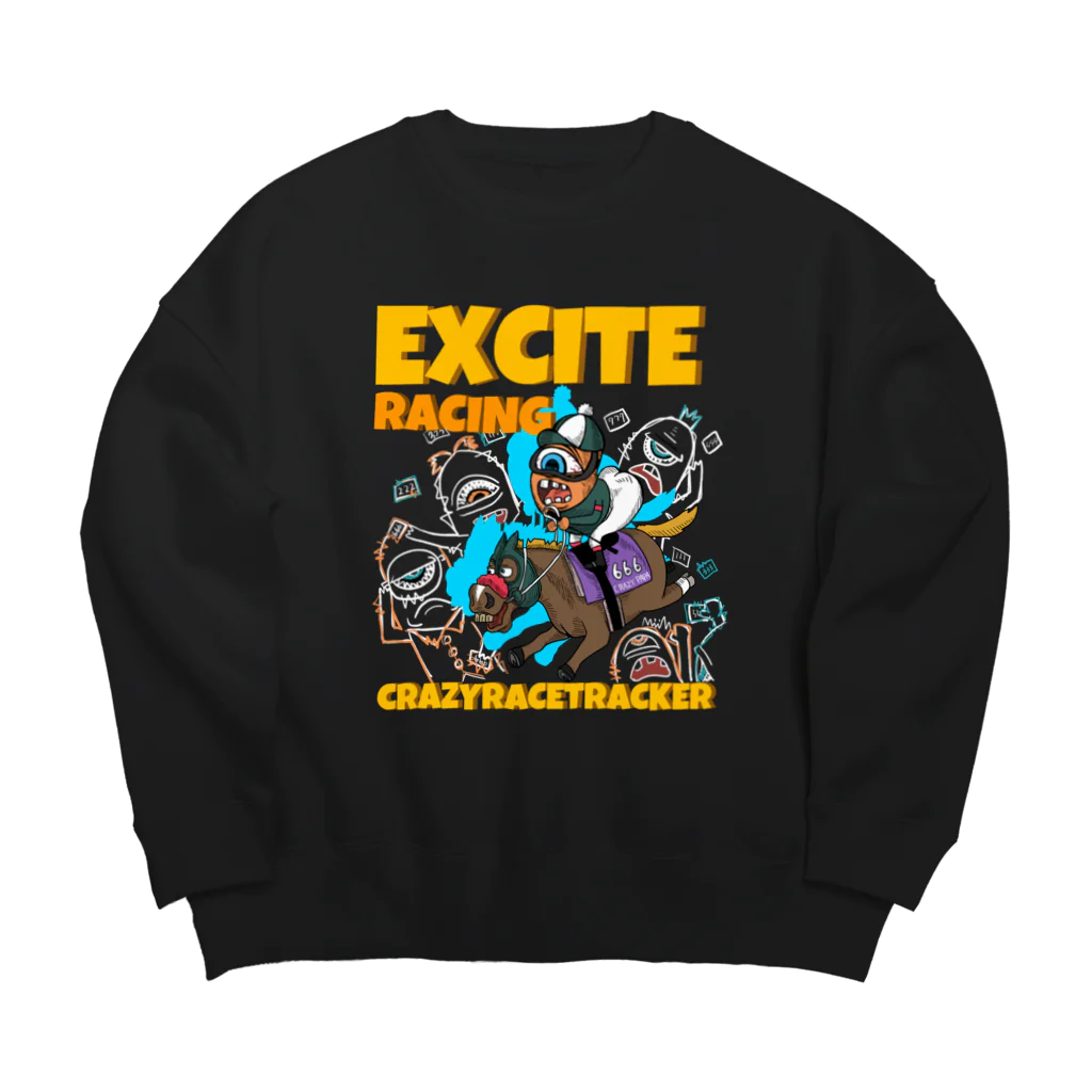 ズボラ主婦のオリジナルデザイングッズの001 Big Crew Neck Sweatshirt