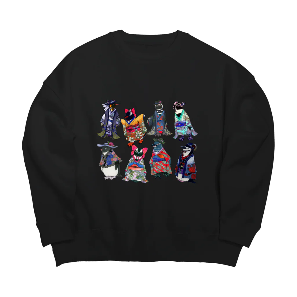 ヤママユ(ヤママユ・ペンギイナ)のKimono Penguins Big Crew Neck Sweatshirt