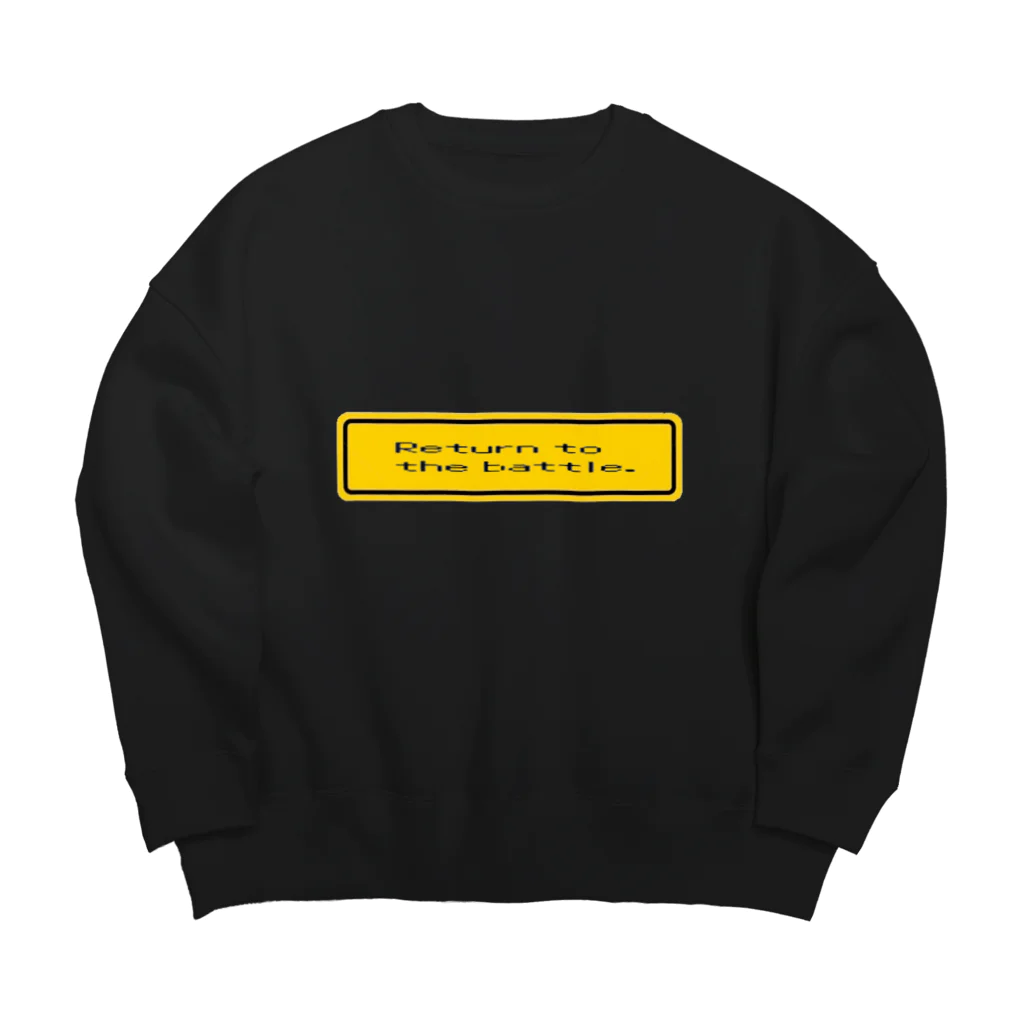 Returnのwarning Big Crew Neck Sweatshirt