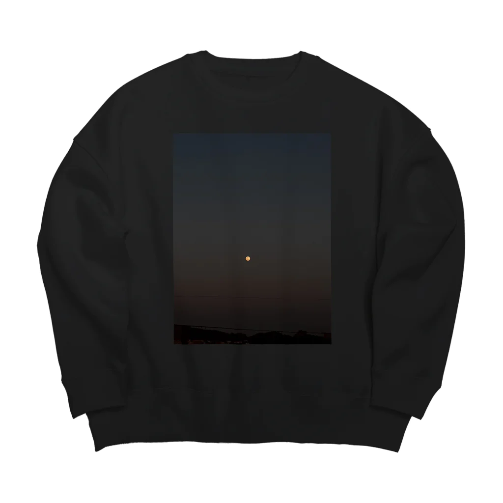 Nakooの気分のいい夜 Big Crew Neck Sweatshirt