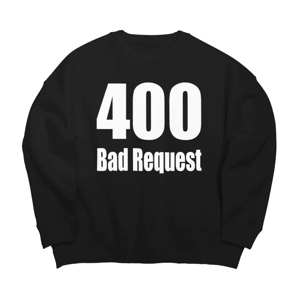 Error Correctionの400 Bad Request Big Crew Neck Sweatshirt