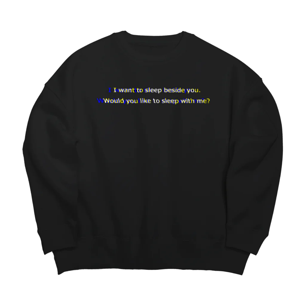 🧩ぇるもぁ_Gのbeside you Big Crew Neck Sweatshirt