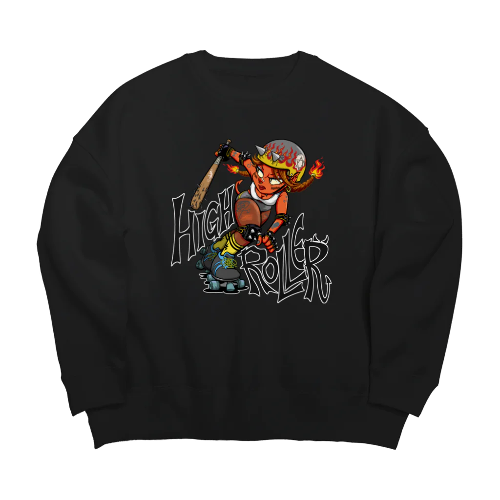 nidan-illustrationの“HIGH ROLLER” Big Crew Neck Sweatshirt